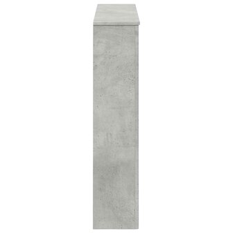 Haardombouw Betongrijs 93 x 20 x 89 cm Bewerkt hout 5