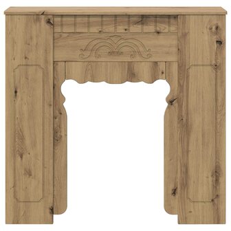 Haardombouw Artisanaal eiken 93 x 20 x 89 cm Bewerkt hout 4