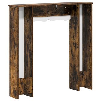 Haardombouw Gerookt eiken 102 x 20 x 102 cm Bewerkt hout 6