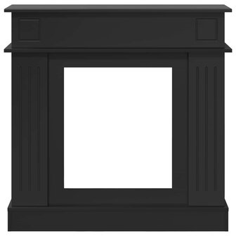 Haardombouw Zwart 102 x 26 x 100 cm Bewerkt hout 4