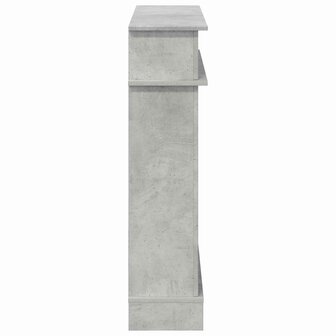 Haardombouw Betongrijs 102 x 26 x 100 cm Bewerkt hout 5