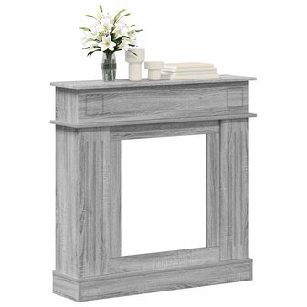 Haardombouw Grijs Sonoma 102 x 26 x 100 cm Bewerkt hout 3