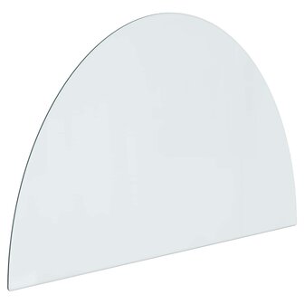 Vuurplaats Glazen Plaat Doorzichtig 800 x 500 mm Glas 2