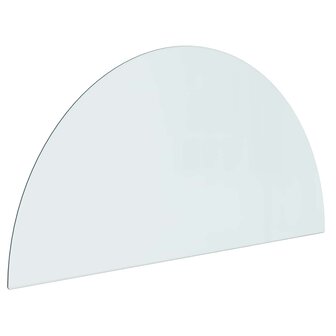 Vuurplaats Glazen Plaat Doorzichtig 1000 x 500 mm Glas 2