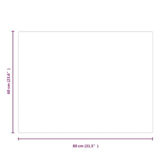 Vuurplaats Glazen Plaat Transparant 80 x 60 cm Glas 7