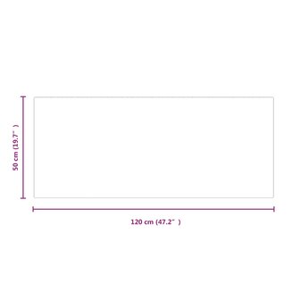 Vuurplaats Glazen Plaat Transparant 120 x 50 cm Glas 7