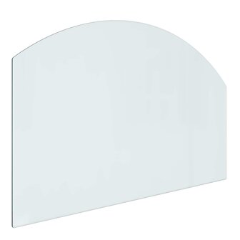 Vuurplaats Glazen Plaat Doorzichtig 80 x 50 cm Glas 2