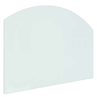 Vuurplaats Glazen Plaat Doorzichtig 80 x 60 cm Glas 2