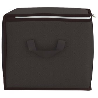 Opbergdoos met Transparante Zijraam 2 st Nonwoven stof 90,3 L 6