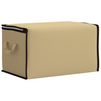 Opbergdoos met Transparante Zijraam 2 st Nonwoven stof 90,3 L 7