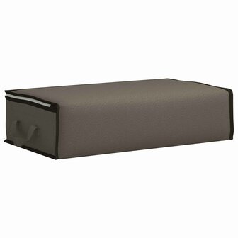Opbergdoos met Transparante Zijraam 2 st Nonwoven stof 50,4 L 7