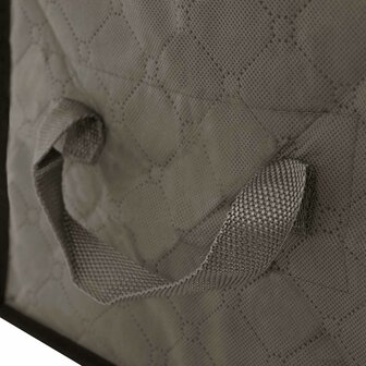Opbergdoos met Transparante Zijraam 2 st Nonwoven stof 50,4 L 8