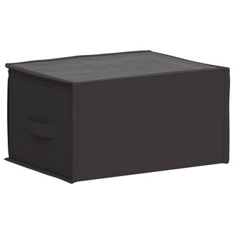 Opbergdoos met transparant bovenraam 2 st Nonwoven stof 33,6 L 7