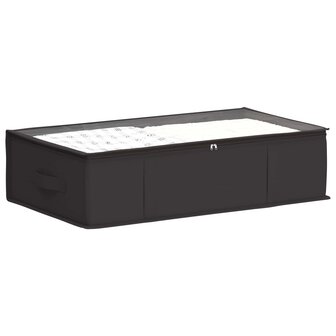 Opbergdoos met transparant bovenraam Antracietkleurig 3