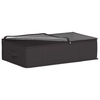 Opbergdoos met transparant bovenraam Antracietkleurig 4