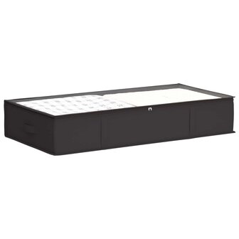 Opbergdoos met transparant bovenraam Antracietkleurig 3