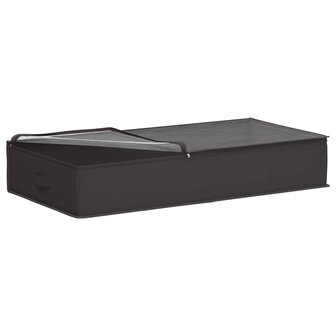 Opbergdoos met transparant bovenraam Antracietkleurig 4