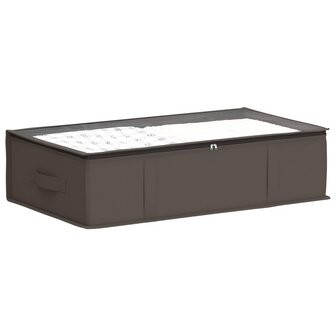 Opbergdoos met transparant bovenraam Grijs 70 x 40 x 18 cm 3
