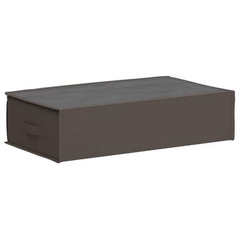 Opbergdoos met transparant bovenraam Grijs 70 x 40 x 18 cm 7