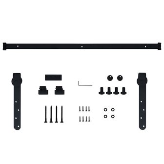 Ophangset voor minischuifdeur 152 cm koolstofstaal 5