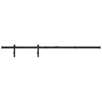 Ophangset voor minischuifdeur 122 cm koolstofstaal 2
