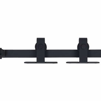 Ophangset voor minischuifdeur 183 cm koolstofstaal 3