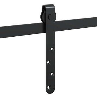 Ophangset voor schuifdeur 213 cm koolstofstaal 9
