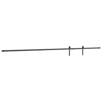 Ophangset voor schuifdeur 244 cm koolstofstaal 7