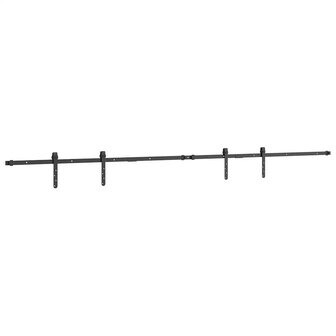 Ophangset voor schuifdeur 244 cm koolstofstaal 5