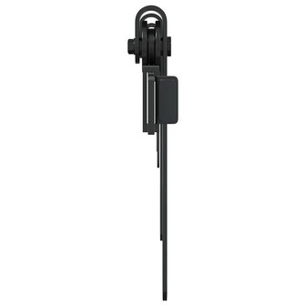 Ophangset voor schuifdeur 244 cm koolstofstaal 6