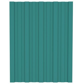 Dakpaneel 12 st Groen 60 x 45 cm Verzinkt staal 3