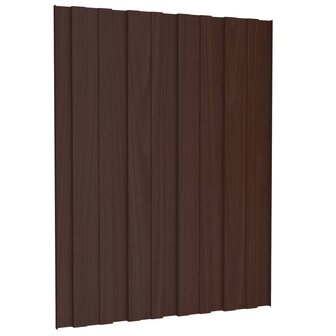Dakpaneel 36 st Bruin 60 x 45 cm Verzinkt staal 5