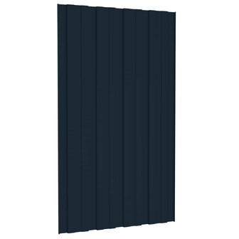 Dakpaneel 36 st Antraciet 80 x 45 cm Verzinkt staal 3