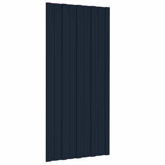 Dakpaneel 36 st Antraciet 100 x 45 cm Verzinkt staal 1
