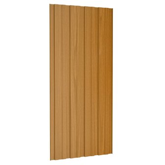 Dakpaneel 12 st Naturel 100 x 45 cm Verzinkt staal 5