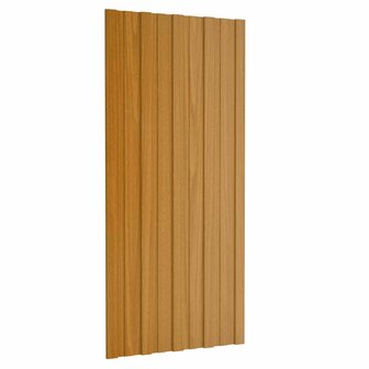 Dakpaneel 36 st Naturel 100 x 45 cm Verzinkt staal 1