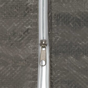 Partytent Zijwand 2 st 200 x 195 cm Antraciet PE en staal 4