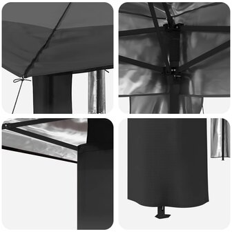 Gazebo zonder Zijwand 2,6 x 2,6 m 6