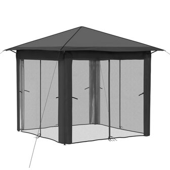 Gazebo met 4 Zijwanden 2,6 x 2,6 m 3