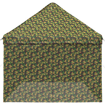 Tent met 4 Zijwanden 2,9 x 5,8 m Leger Camouflage 5