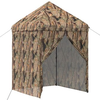 Pop-up Gazebo met 4 Zijwanden 2 x 2 m Bos Camouflage 2
