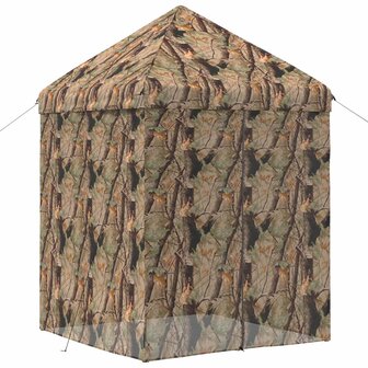 Pop-up Gazebo met 4 Zijwanden 2 x 2 m Bos Camouflage 3