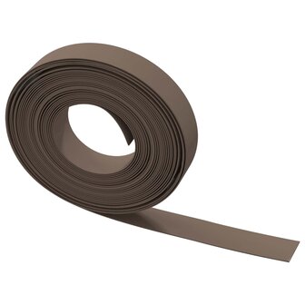 Tuinkanten 25 m 10 cm PE Bruin 3