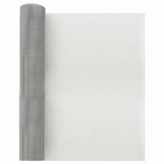 Gaasscherm 40 x 500 cm 18 mesh Roestvrij staal 304 zilver 1