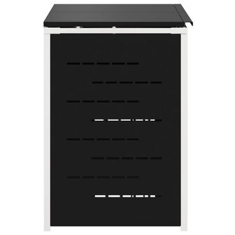 Containerombouw for 2 Bins 240L Roestvrij staal Zwart 8