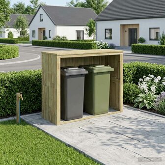 Containerombouw Ge&iuml;mpregneerd grenenhout 1