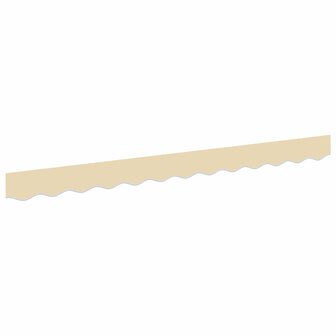 Luifeldoek volant Cr&egrave;me Streep 230 x 20 cm Polyester 2