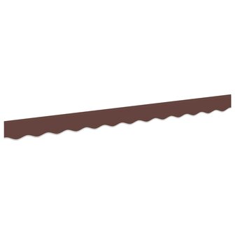 Luifeldoek volant Bruin Streep 230 x 20 cm Polyester 2
