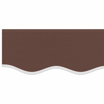 Luifeldoek volant Bruin Streep 230 x 20 cm Polyester 5