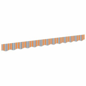Luifeldoek volant Meerkleurig 230 x 20 cm Polyester 2